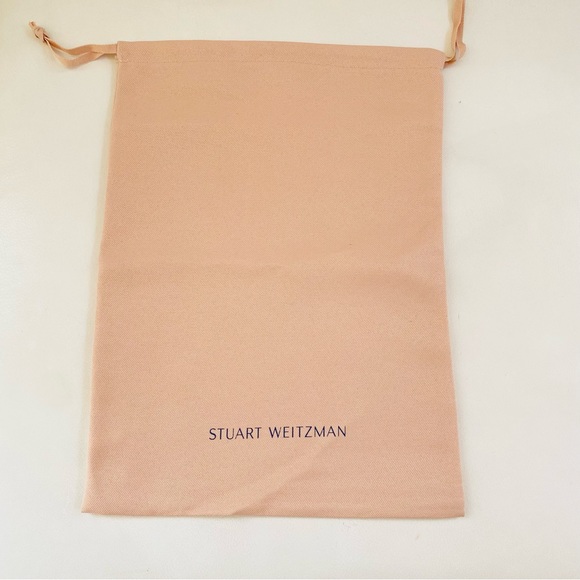 Stuart Weitzman Dusty Pink Shoe Dust Bag NEW - Picture 1 of 2